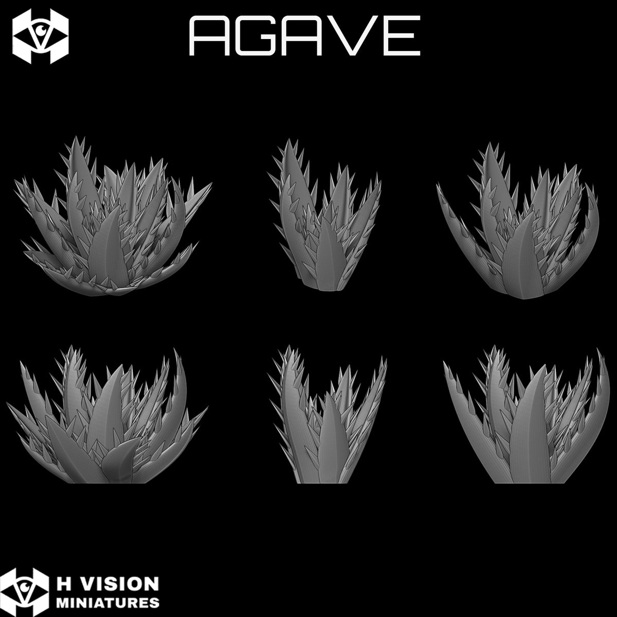 Official H Vision Miniatures Agave render 2