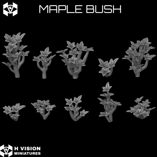 Official H Vision Miniatures Maple Bush render 2
