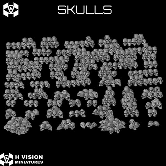Official H Vision Miniatures Skulls render 2
