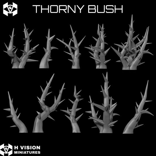 Official H Vision Miniatures Thorny Bush render 2