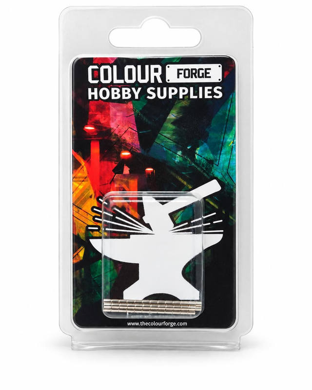 Colour Forge N52 neodymium magnets, 2 x 3mm, pack of 50