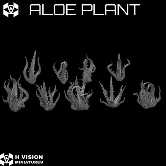Official H Vision Miniatures Aloe Plant render 1