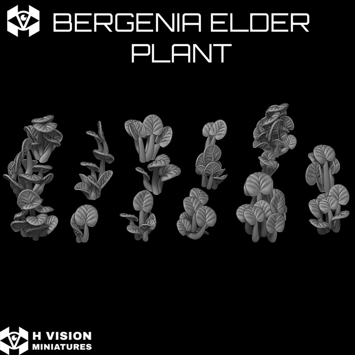 Official H Vision Miniatures Bergenia Elder Plant render 1