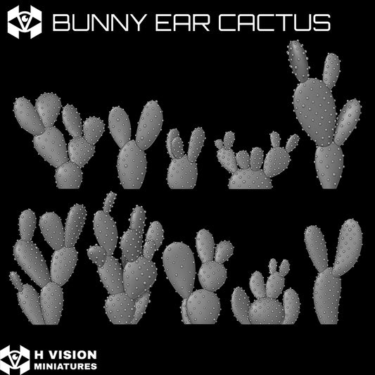 Official H Vision Miniatures Bunny Ear Cactus render 2