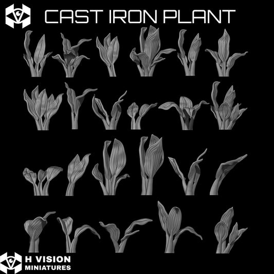 Official H Vision Miniatures Cast Iron Plant render 2