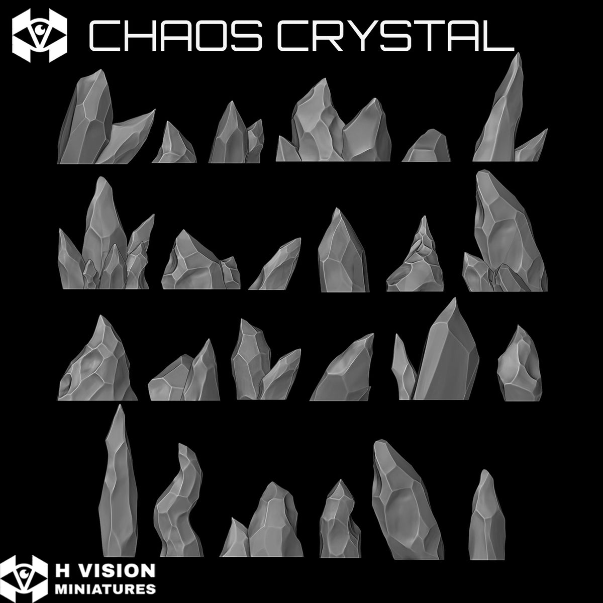Official H Vision Miniatures Chaos Crystal render 2