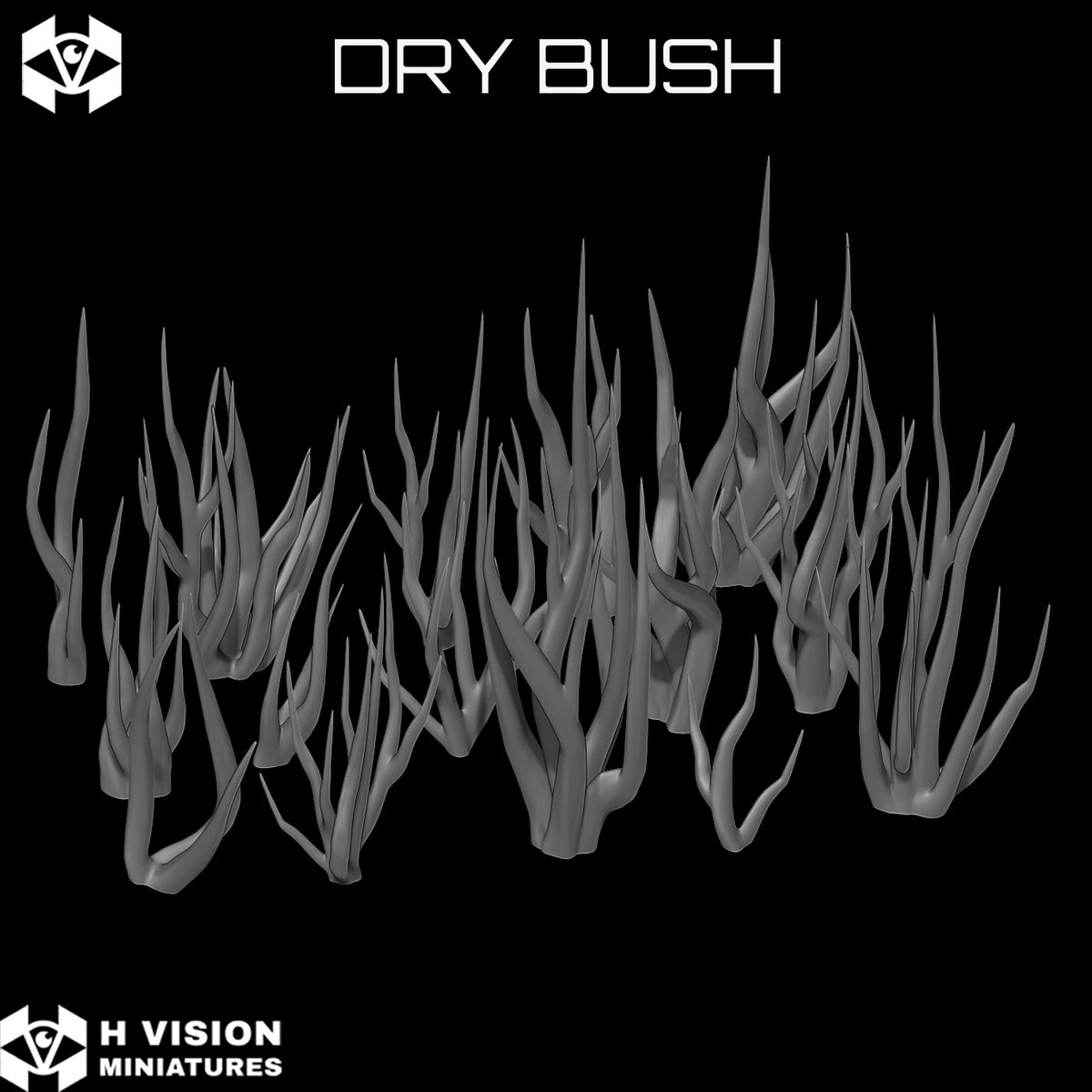 Official H Vision Miniatures Dry Bush render 2
