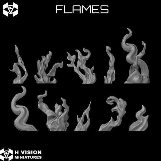 Official H Vision Miniatures Flames render 2