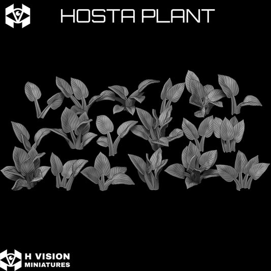Official H Vision Miniatures Hosta Plant render 1