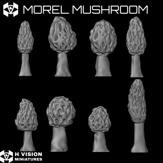 Official H Vision Miniatures Morel Mushroom render 2