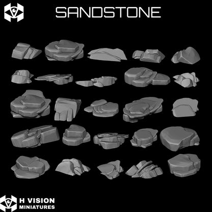 Official H Vision Miniatures Sandstone render 3
