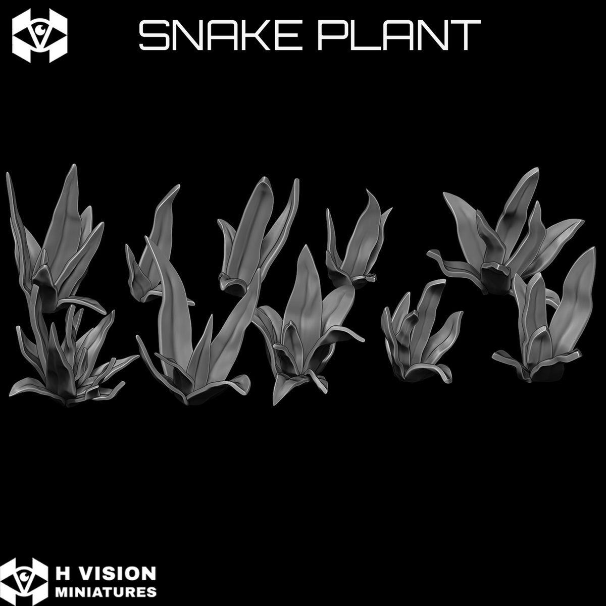 Official H Vision Miniatures Snake Plant render 1