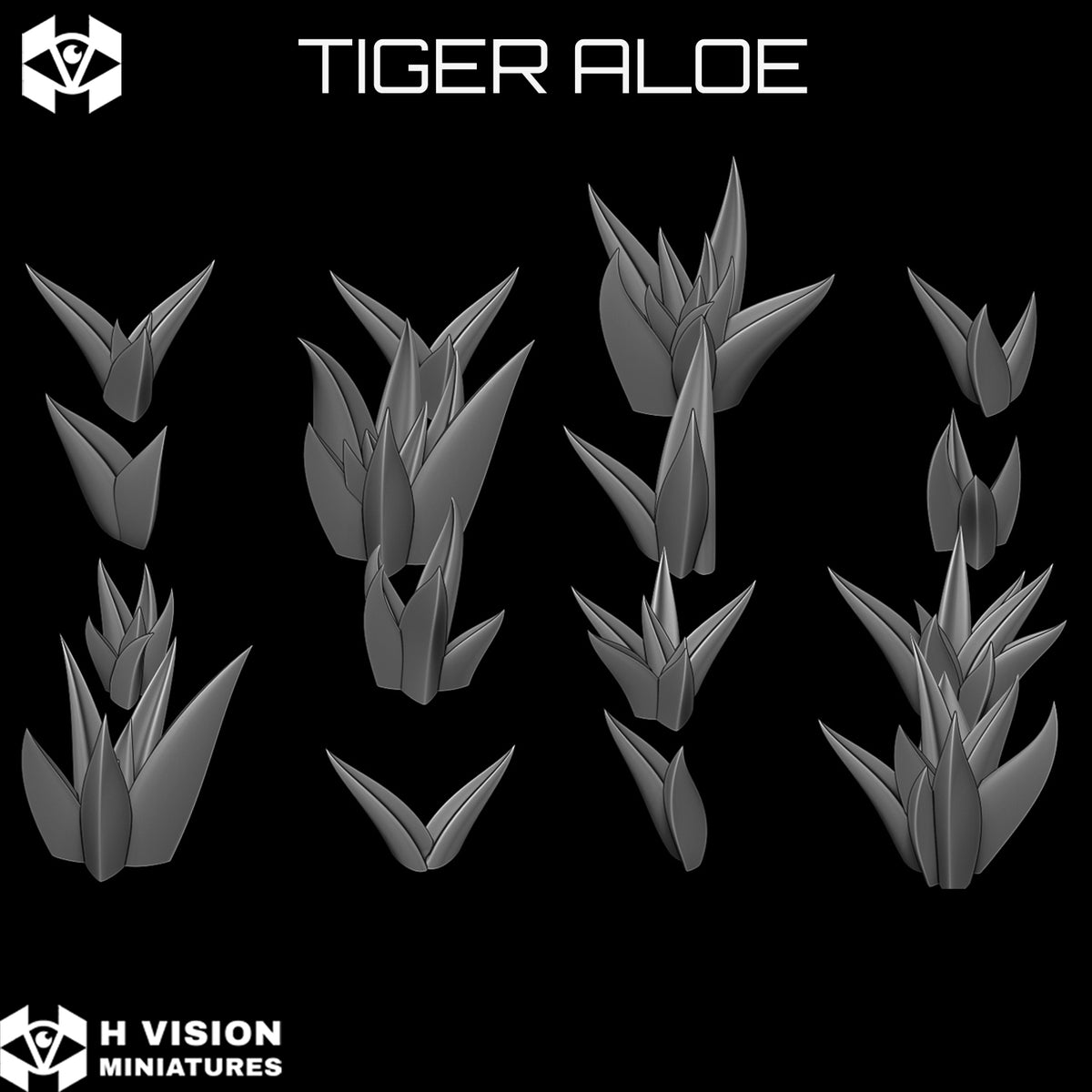 Official H Vision Miniatures Tiger Aloe render 1