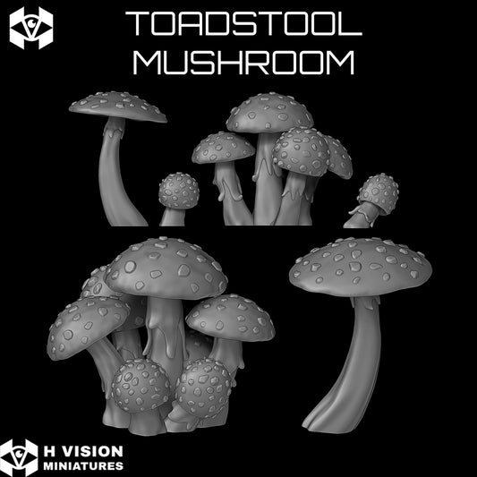 Official H Vision Miniatures Toadstool Mushroom render 1