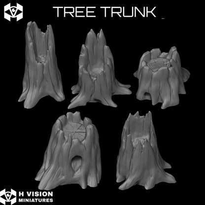 Official H Vision Miniatures Tree Trunk render 5