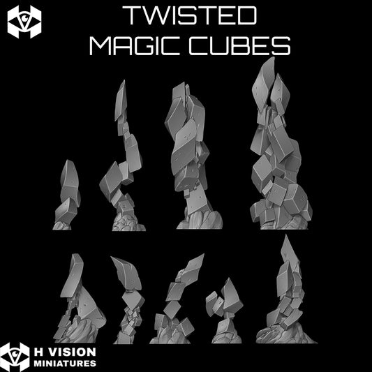 Official H Vision Miniatures Twisted Magic Cubes render 2