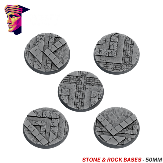 Stone & Rock Scenic Bases – 50mm