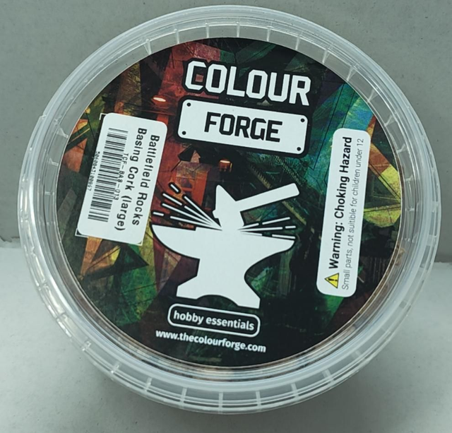 Colour Forge Battlefield Rocks Basing Cork - Large 275ml