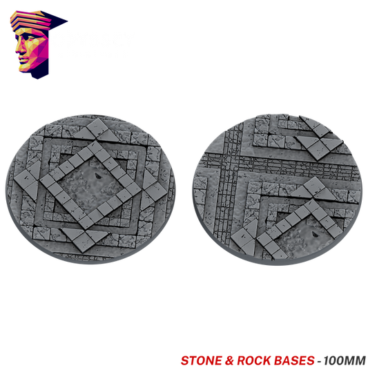 Stone & Rock Scenic Bases – 100mm x2