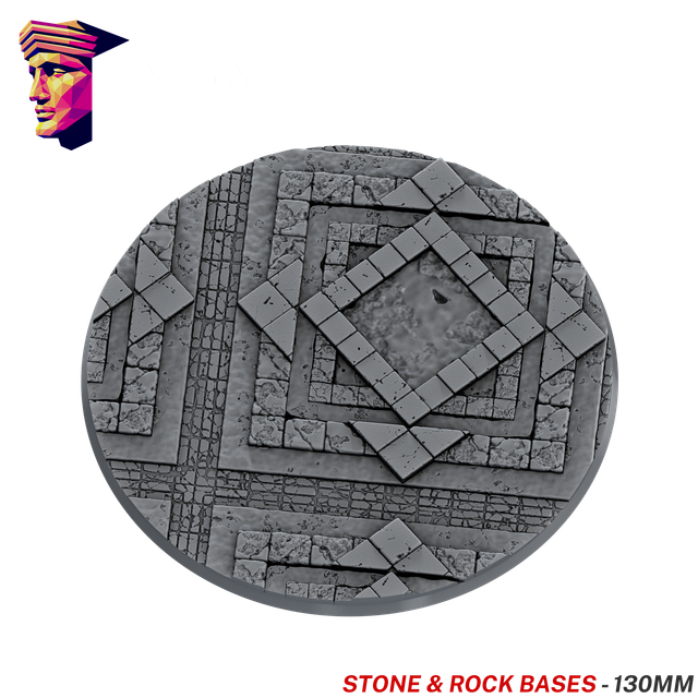 Stone & Rock Scenic Bases – 130mm x1