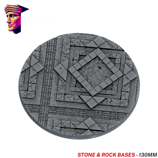 Stone & Rock Scenic Bases – 130mm x1