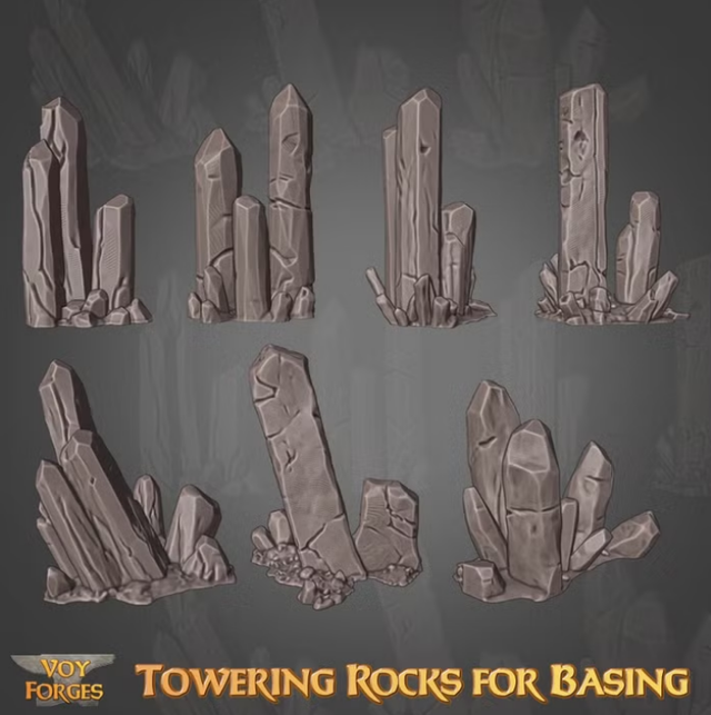 Towering Rocks