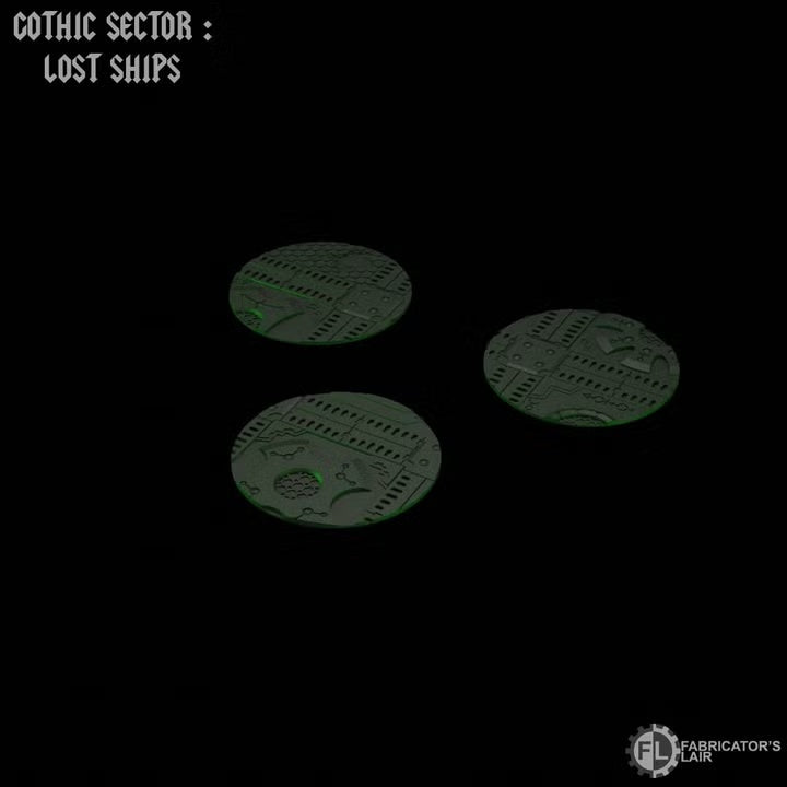 Original Tombship 100mm round render